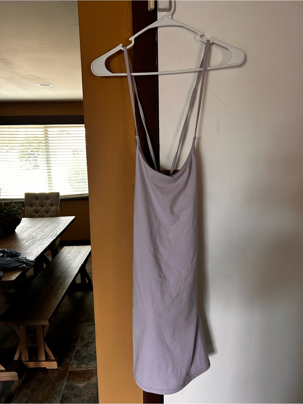 AS Revival Lavender Fit & Flare Mini Size Small Open Back Golf Athletic Dress - Picture 12 of 12